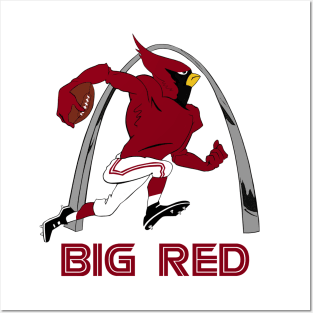 Big Red Throwback Posters and Art